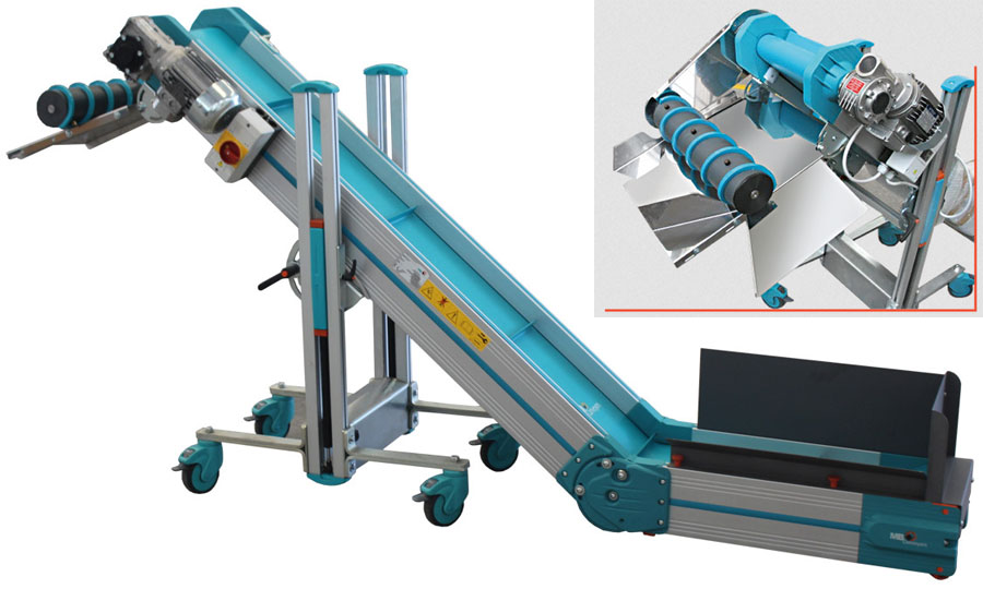 N-FSRV trak s spiralnim ločevalnikom dolivkov