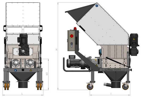 Moditec Gplus Twin dimenzije