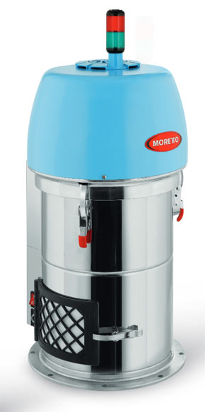 Moretto enofazni 3 in 6 litrski sesalniki plastičnega granulata / sesalci plastike