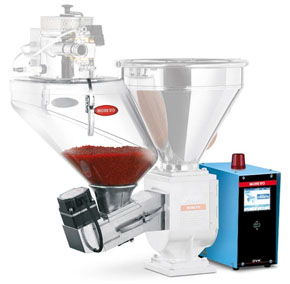 Moretto DVK Krystal volumetrični dozirnik za masterbatch oz. aditiv oz. barvo