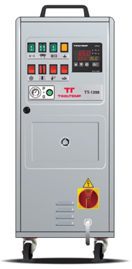 TT-1398 temperirna naprava na vodo do 140°C z močjo 6kW za ogrevanje orodij,
          kalandrov, valjev